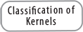 Process classification of kernels